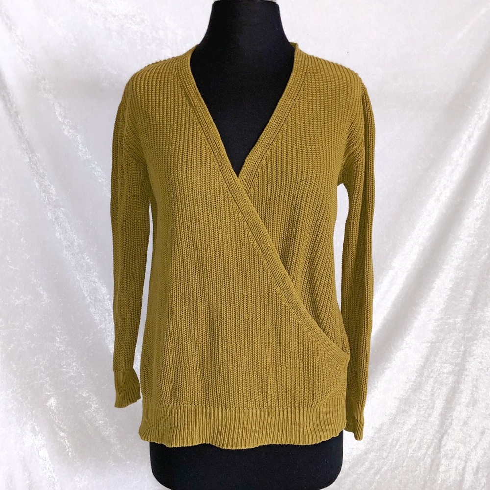 Wrap sweater
